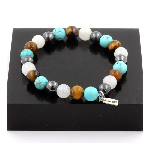 Bracciale perle ematite - perle, +
