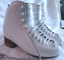 Risport RF3 Super - Stivali da pattinaggio professionali bianchi usati misura 235 B