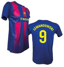 MAGLIA HOME LEWANDOWSKI 9 BARCELLONA PRODOTTO UFFICIALE STAGIONE 2025-2026