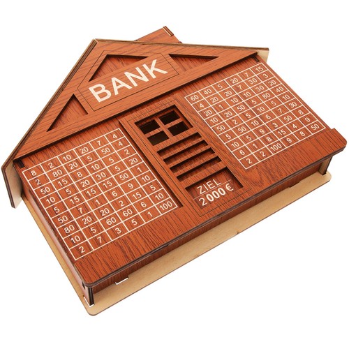 Box soldi legno scatola - box,
