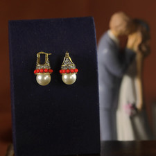 Orecchini Dormeuse Dorato