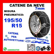 CATENE DA NEVE AUTO OMOLOGATE