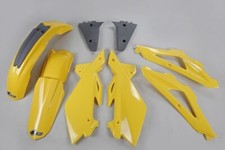KIT PLASTICHE HUSQVARNA CR WR 125 2006 2007 2008 COLORE GIALLO 5 PZ