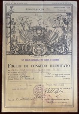 FOGLIO DI CONGEDO ILLIMITATO