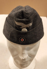 Bustina da truppa Luftwaffe panno grigio azzurro - riproduzione