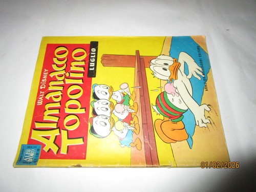 Almanacco topolino anno 1958 - almanacco,
