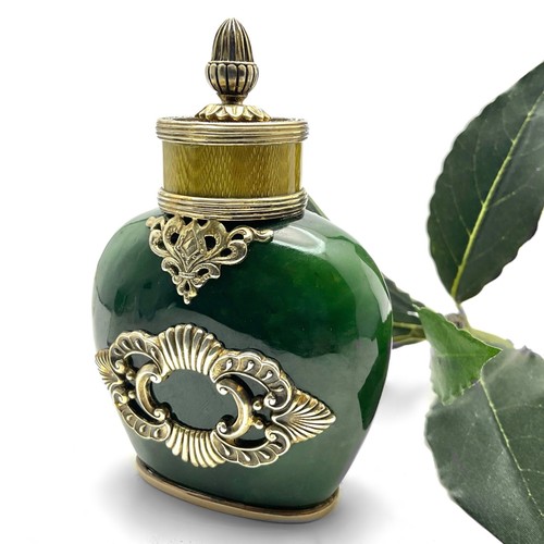 Faberge flacone nefrite - faberge,