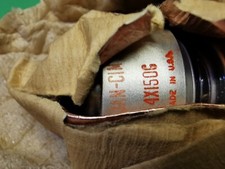 4X150G  EIMAC ELECTRON VACUUM TUBE VALVOLA CERAMICA  NUOVA CON IMBALLO ORIGINALE