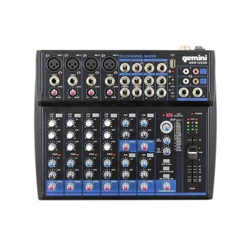 Gemini gem usb mixer - gem, 12