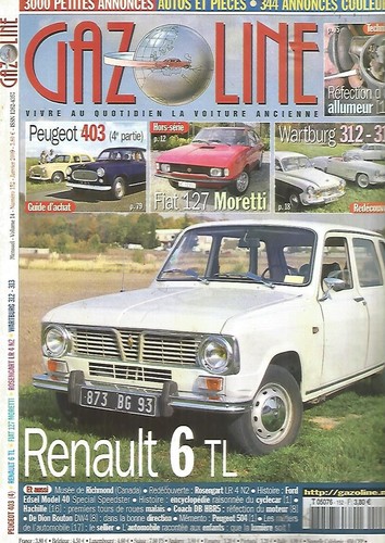 Gazoline 152 renault - renault, /