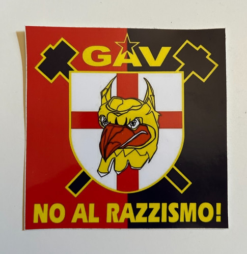 Adesivo ultras gav genoa - adesivo,