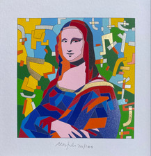 Ugo nespolo buongiorno lisa - nespolo,
