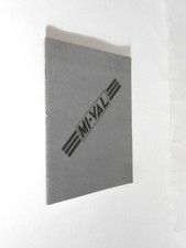 MI-VAL moto veicolo uso e manutenzione ed. anastatica