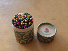 100 fiammiferi multicolori SAFFA MAGENTA N.7 scatola scatolina vintage collezion