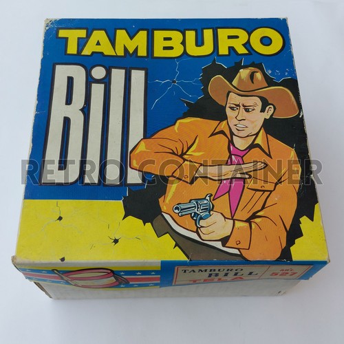 Vintage toys tamburo bill made - toys,