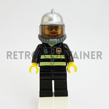 LEGO Minifigures - 1x cty057 - Fireman - Pompiere Omino Minifig Set 7208