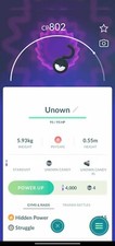 Pokemon UNOWN Trade Go tutte