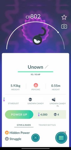 Pokemon unown trade - unown, go