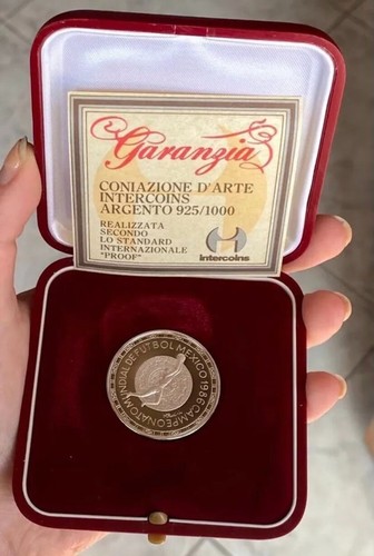 Messico moneta 1986 campionato - moneta,