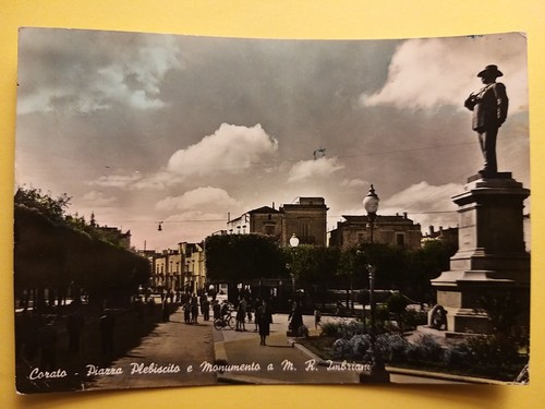 Corato piazza - (bari).,