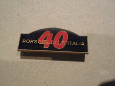 distintivo 40 anni Porsche italia club