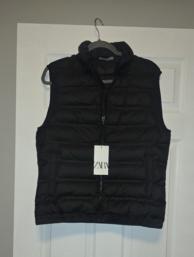 Zara gilet imbottito nero - zara,