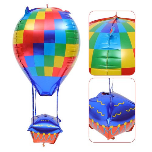 Mongolfiera multicolore - mongolfiera,