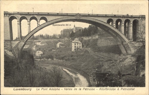 Ponte adolphe lussemburgo - adolphe,