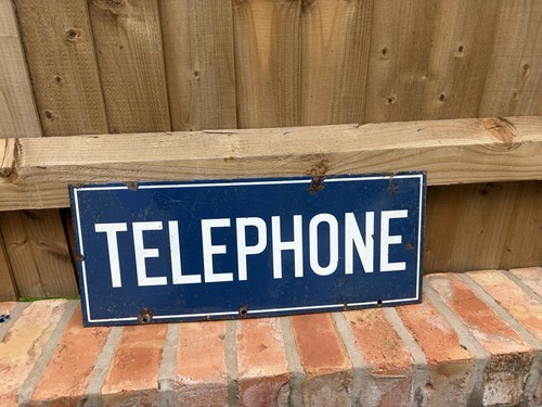 Vintage blue enamel telephone - vintage,