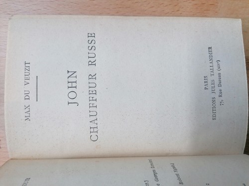 Veuzit john chauffeur - du,