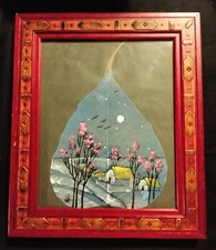 Quadretto Etnico Dipinto a Mano