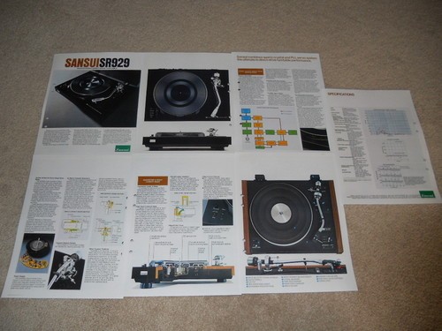 Sansui sr929 brochure - sr929,