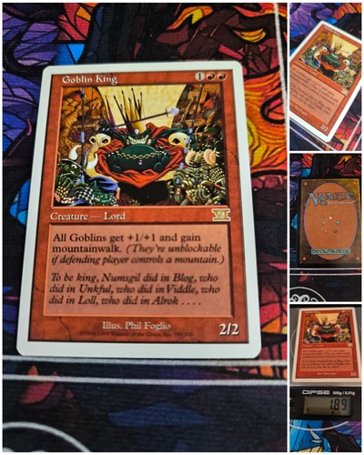 Mtg goblin king - mtg,