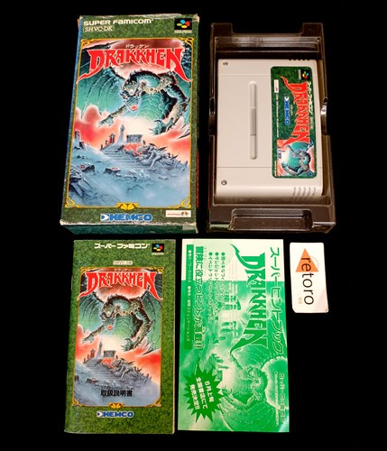 Drakkhen super famicom - super,