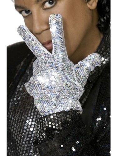 Guanto paillettes michael - paillettes,