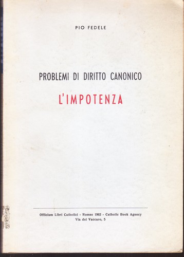 Impotenza problemi di - l'impotenza,