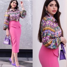 Blusa donna Zara stampa