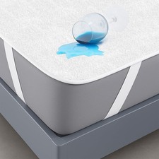 Coprimaterasso Singolo Impermeabile in Cotone 90x190 cm Lenzuolo Cerata Letto