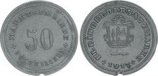 50 Pfennig Moneta Di Guerra