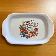 Vassoio rettangolare di portata con decorazione Lasagne Stile classico italiano