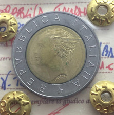 500 Lire 1991 TESTA PICCOLA