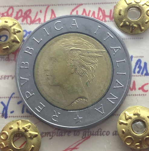 500 lire 1991 testa piccola - 1991,