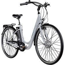 Bicicletta elettrica a batteria Agon Aurora E Bike 28" city bike 374Wh Pedelec telegrey 48cm