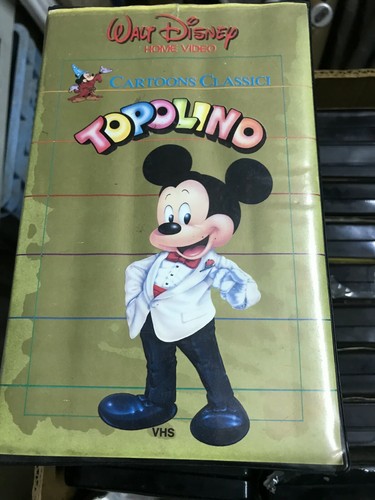 Topolino cartoons classici - classici, vhs