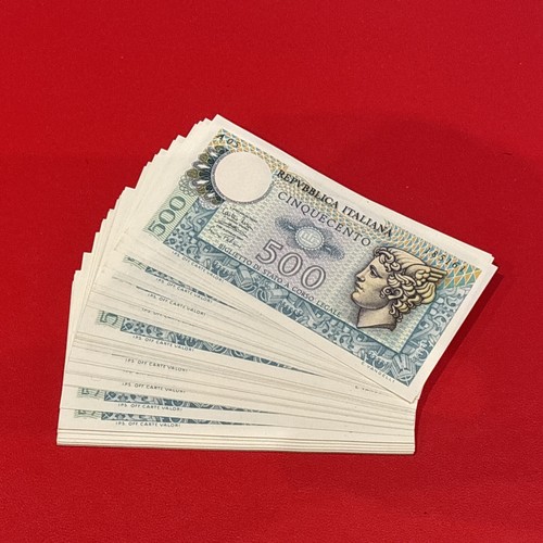 Banconota 500 lire 1974 fds - banconota,