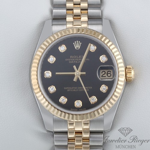 Rolex medium datejust - rolex, mm