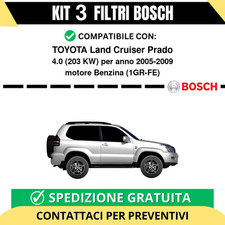 KIT BOSCH 3 Filtri tagliando