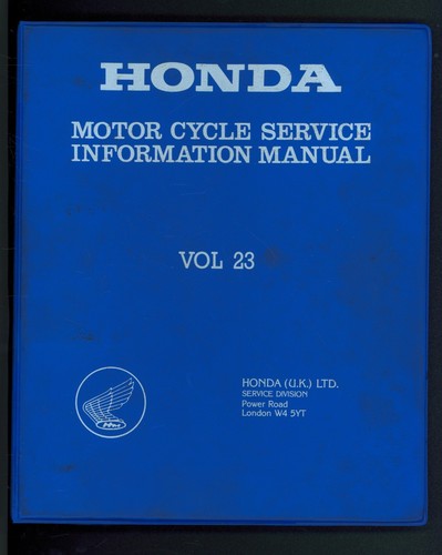 Honda vf500f manuale - vf500f, officina