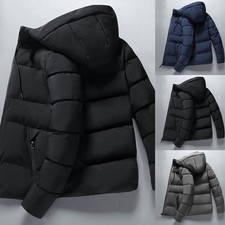 Cappotto uomo con cappuccio