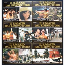 fotobuste IL RAGAZZO DAL KIMONO D'ORO Kim Rossi Stuart karate warrior wat F43